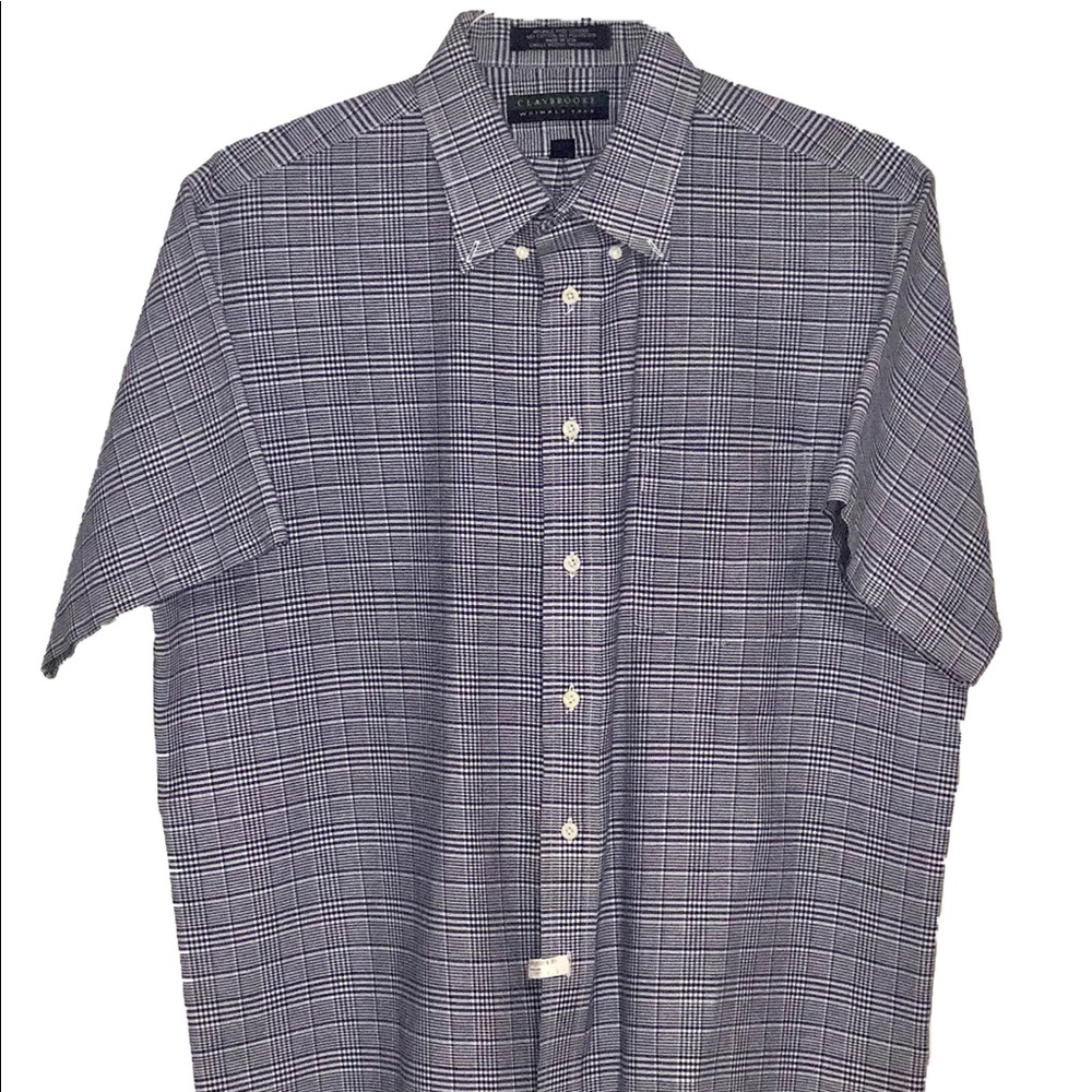 (CLAYBROOKE) Vintage Short-Sleeve Button Down